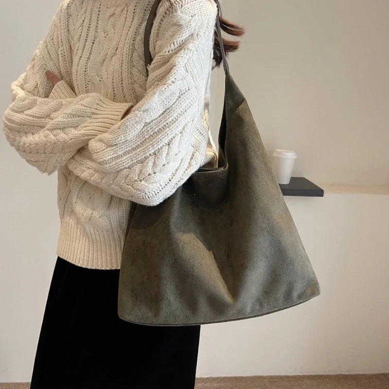 Sac À Épaule avec Grande Capacité Et Poignée Large pour Femme | Idéal pour L’Usage Quotidien Et Les Sorties