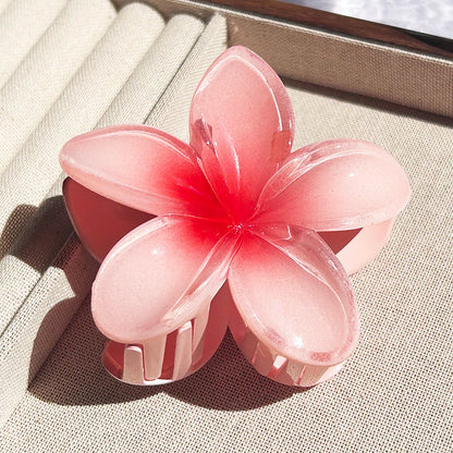Pince À Cheveux Avec Motif Floral Dégradé Pour Femmes | Idéale Pour Les Coiffures D’Été