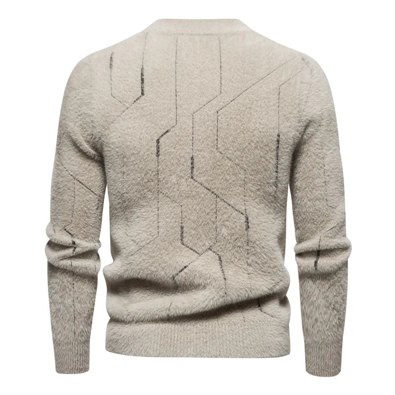 Pull Avec Maille Tricotée Pour Homme | Idéal Pour Temps Frais