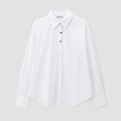 Blouse À Manches Longues Avec Coupe Structurée Pour Femme | Idéale Pour Usage Quotidien Et Professionnel