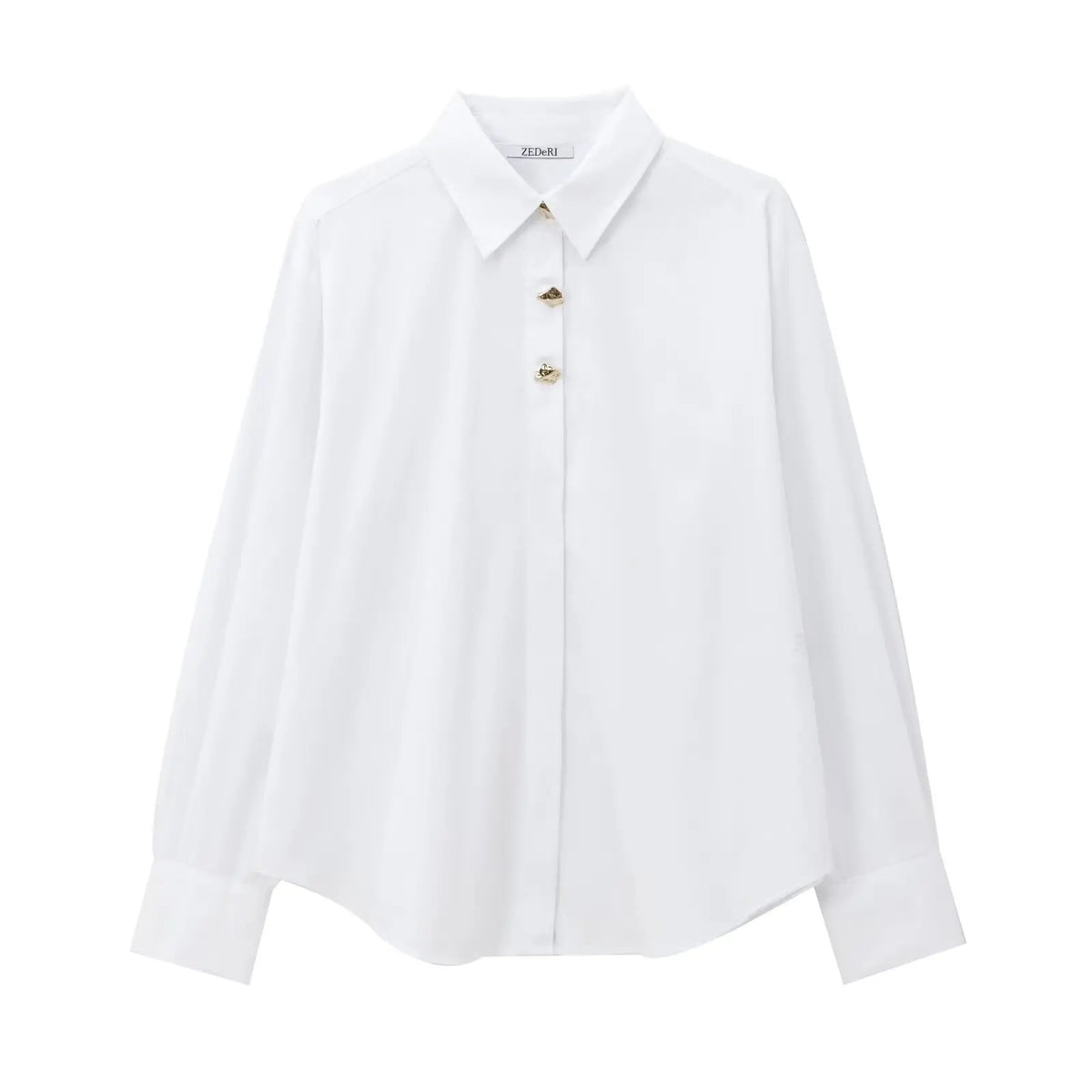 Blouse À Manches Longues Avec Coupe Structurée Pour Femme | Idéale Pour Usage Quotidien Et Professionnel
