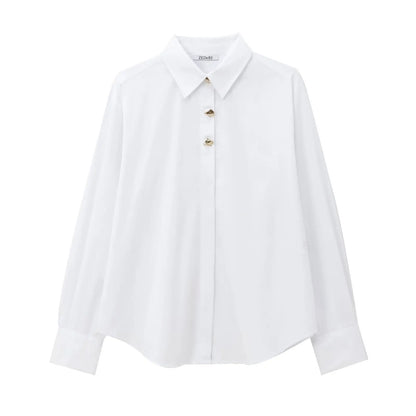 Blouse À Manches Longues Avec Coupe Structurée Pour Femme | Idéale Pour Usage Quotidien Et Professionnel