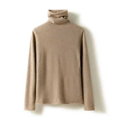 Pull à col roulé pour femmes