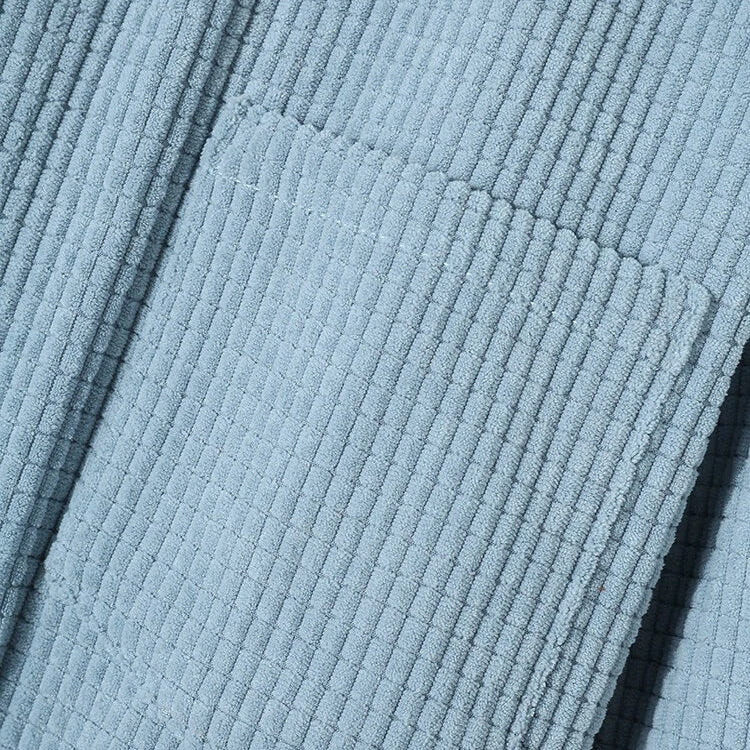 Chemise à capuche boutonnée pour hommes