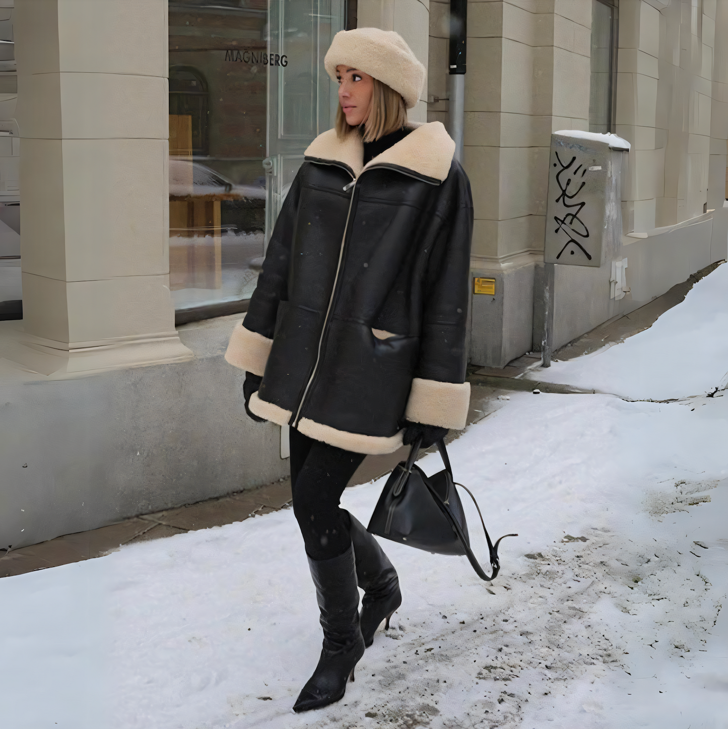 Veste d’Hiver Longue avec Capuche pour Femme | Idéale pour la Saison Froide