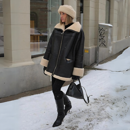 Veste d’Hiver Longue avec Capuche pour Femme | Idéale pour la Saison Froide