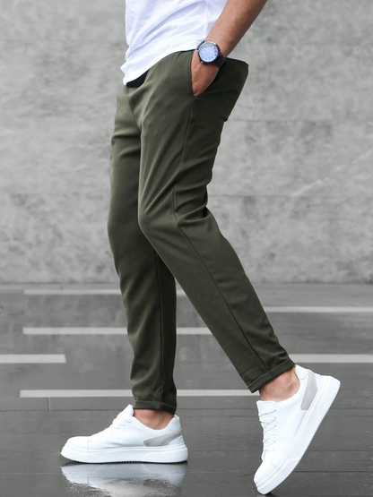 Pantalon Chino Slim Avec Coupe Ajustée Pour Homme | Idéal Pour Usage Quotidien Et Bureau