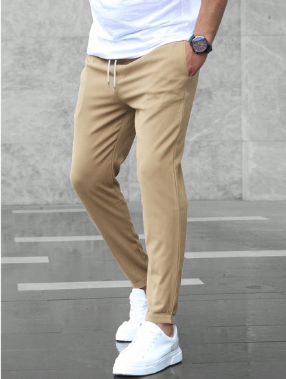 Pantalon Chino Slim Avec Coupe Ajustée Pour Homme | Idéal Pour Usage Quotidien Et Bureau