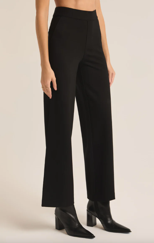 Pantalon Taille Haute Avec Coupe Structurée Pour Femme | Idéal Pour Travail Et Usage Quotidien