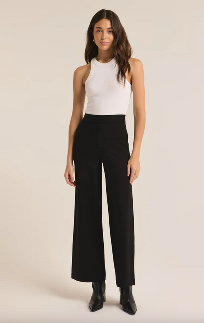 Pantalon Taille Haute Avec Coupe Structurée Pour Femme | Idéal Pour Travail Et Usage Quotidien