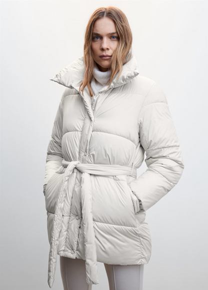 Parka Matelassée Longue à Coupe Ample pour Femmes | Idéale pour l’Hiver