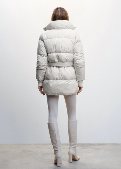 Parka Matelassée Longue à Coupe Ample pour Femmes | Idéale pour l’Hiver