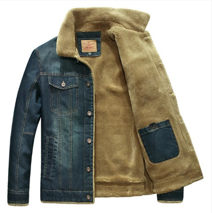 Veste D’Hiver avec Fermeture Zippée pour Homme | Idéale pour La Saison Froide