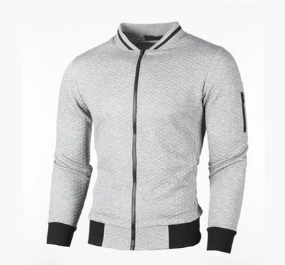 Sweatshirt Homme avec Fermeture Éclair et Col Montant | Idéal pour un Usage Quotidien