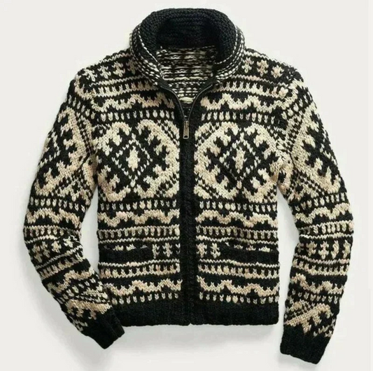 Pull Tricoté à Coupe Classique pour Homme | Idéal pour l’Automne et l’Hiver