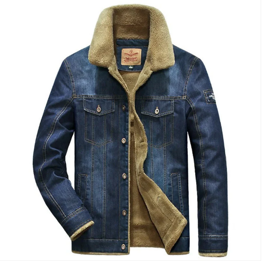 Veste D’Hiver avec Fermeture Zippée pour Homme | Idéale pour La Saison Froide