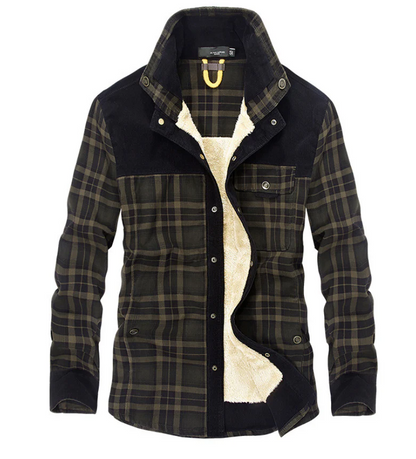 Veste avec Col Montant pour Hommes | Idéal pour La Saison Froide