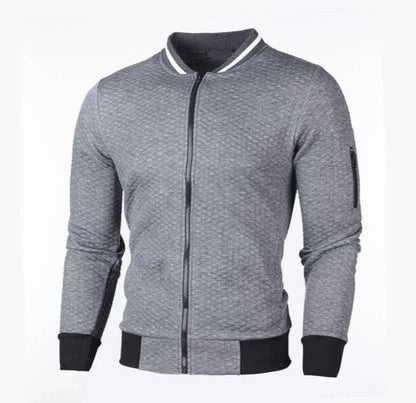 Sweatshirt Homme avec Fermeture Éclair et Col Montant | Idéal pour un Usage Quotidien