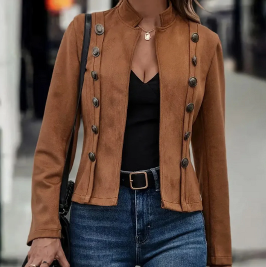 Veste Cintrée à Double Boutonnage pour Femme | Idéale pour un Usage Quotidien ou Professionnel