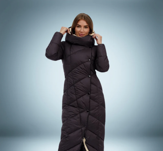Parka avec Fermeture À Boutons pour Femme | Idéal pour L’Hiver