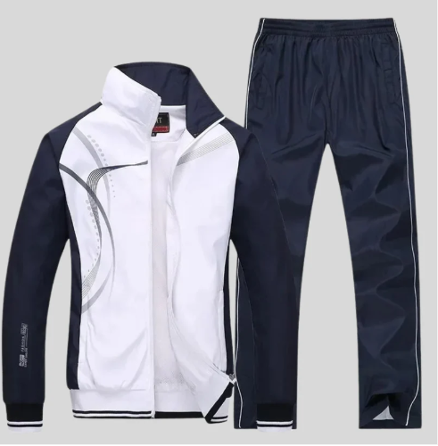 Ensemble de Survêtement pour Homme avec Haut et Pantalon Coordonnés | Idéal pour le Sport et les Loisirs