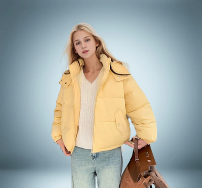 Doudoune avec Capuche pour Femme | Idéale pour la Saison Froide