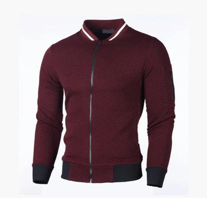 Sweatshirt Homme avec Fermeture Éclair et Col Montant | Idéal pour un Usage Quotidien
