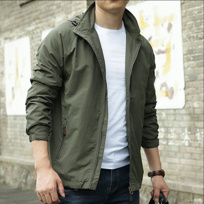 Veste Légère À Coupe Ajustée Pour Hommes | Idéale Pour Le Printemps