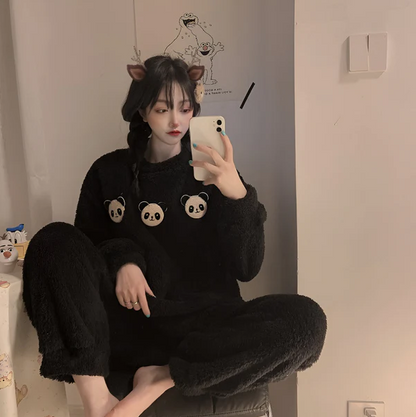 Pyjama Deux Pièces Doux pour Femme | Idéal pour la Détente à la Maison