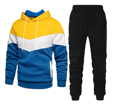 Ensemble de Sport Deux Pièces avec Veste et Pantalon pour Homme | Idéal pour l’Entraînement ou la Détente