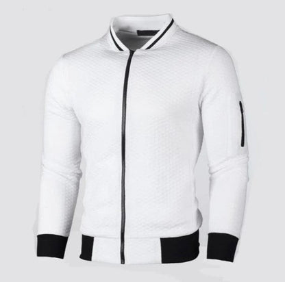 Sweatshirt Homme avec Fermeture Éclair et Col Montant | Idéal pour un Usage Quotidien