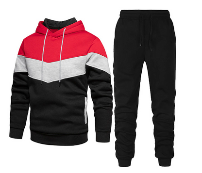 Ensemble de Sport Deux Pièces avec Veste et Pantalon pour Homme | Idéal pour l’Entraînement ou la Détente