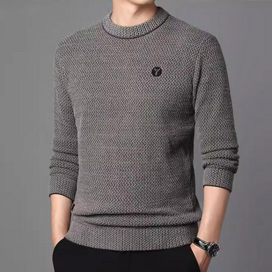 Pull Tricoté à Coupe Régulière pour Homme | Idéal pour l’Automne et l’Hiver