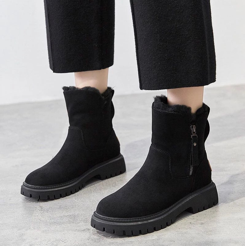Bottes d’Hiver avec Conception Isolante pour Adultes | Idéales par Temps Froid et pour une Utilisation en Extérieur