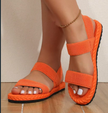 Sandales Ouvertes Avec Détail Nœud Pour Femmes | Idéal Pour L’été