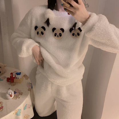 Pyjama Deux Pièces Doux pour Femme | Idéal pour la Détente à la Maison