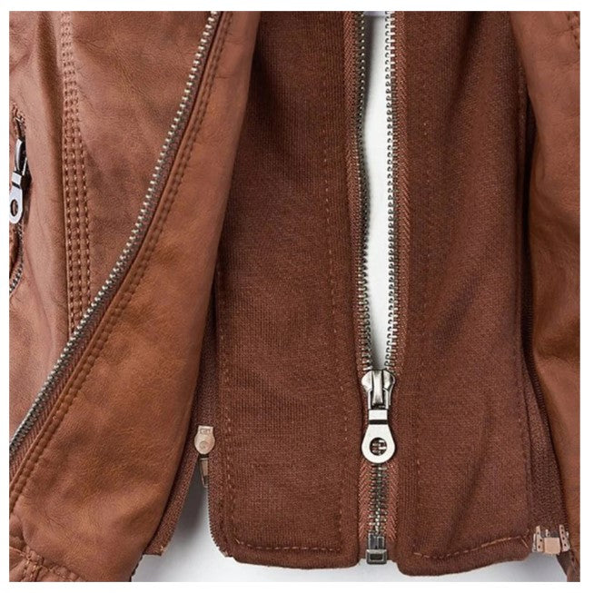 Veste Courte à Fermeture Zippée pour Femme | Idéale pour la Mi-Saison