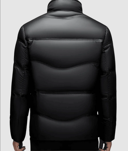 Veste d’Hiver Matelassée avec Capuche Ajustable pour Hommes | Idéale pour la Saison Froide