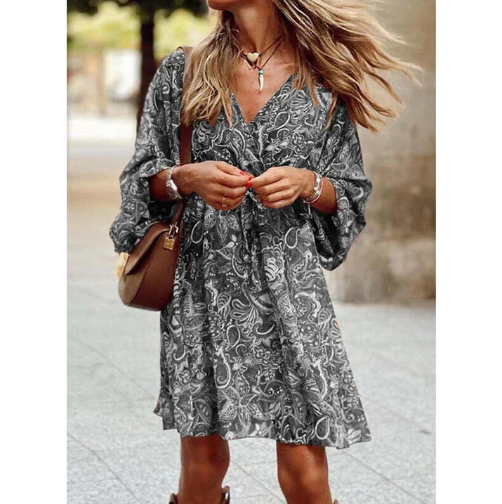 Robe Longue Bohème avec Coupe Aérée pour Femme | Idéale pour l’Été