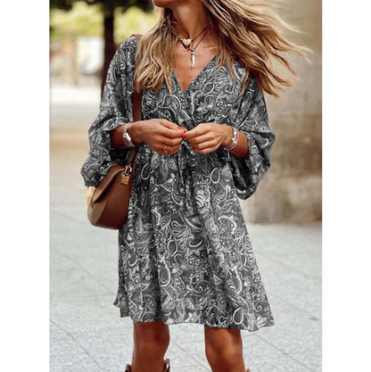 Robe Longue Bohème avec Coupe Aérée pour Femme | Idéale pour l’Été