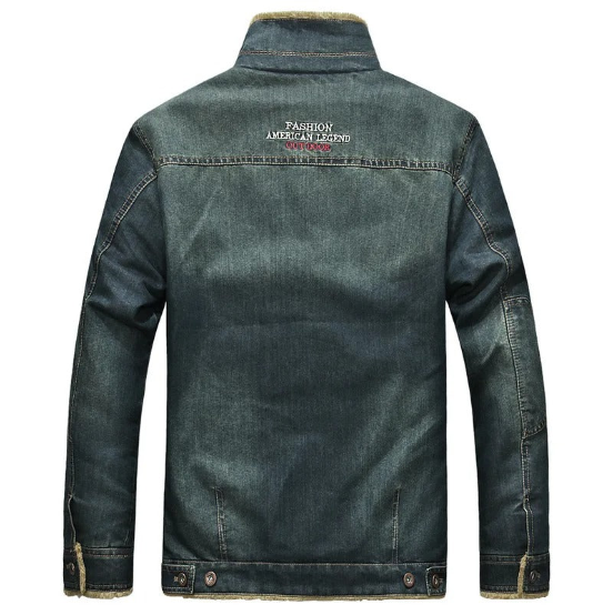 Veste D’Hiver avec Fermeture Zippée pour Homme | Idéale pour La Saison Froide