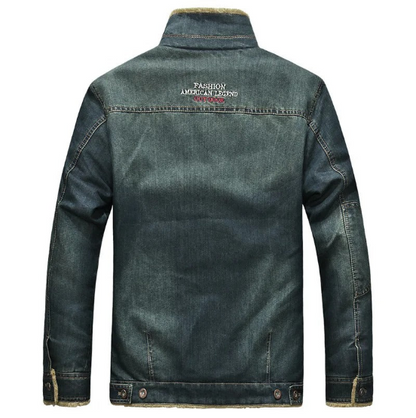 Veste D’Hiver avec Fermeture Zippée pour Homme | Idéale pour La Saison Froide