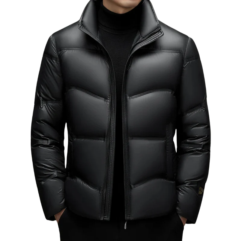 Veste d’Hiver Matelassée avec Capuche Ajustable pour Hommes | Idéale pour la Saison Froide