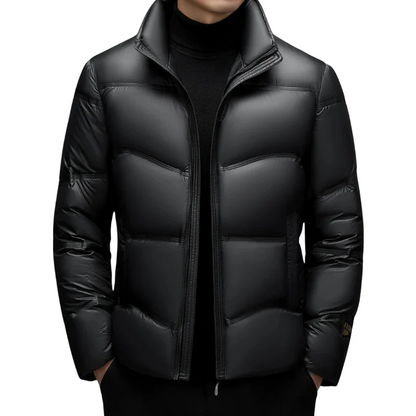 Veste d’Hiver Matelassée avec Capuche Ajustable pour Hommes | Idéale pour la Saison Froide
