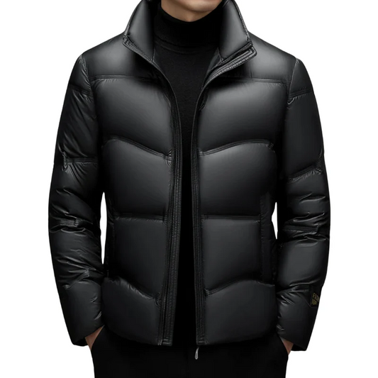 Veste d’Hiver Matelassée avec Capuche Ajustable pour Hommes | Idéale pour la Saison Froide