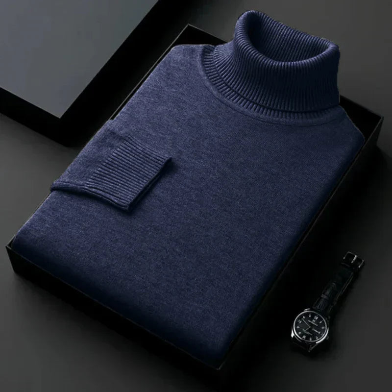 Pull à col roulé pour hommes