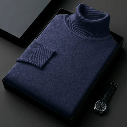 Pull à col roulé pour hommes