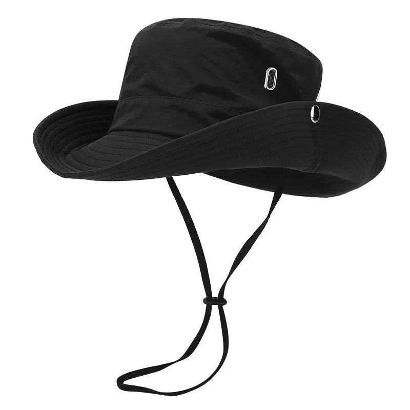 Chapeau De Soleil À Large Bord Avec Maille Respirante Pour Femme | Idéal Pour Les Activités En Extérieur