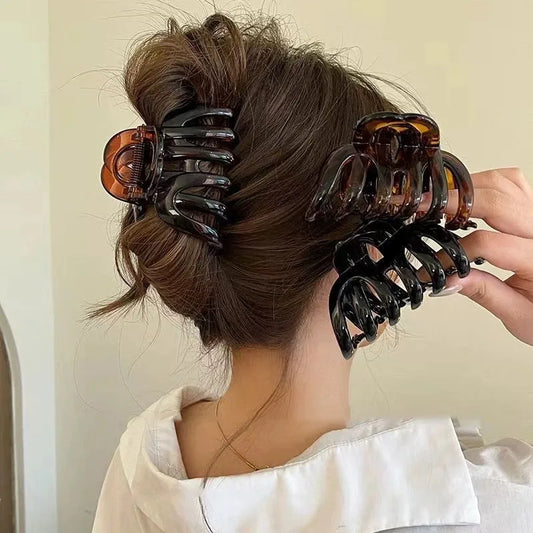 Pince À Cheveux Avec Grandes Dents Pour Femmes | Idéale Pour Les Coiffures Du Quotidien