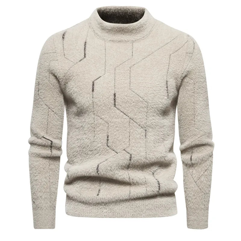 Pull Avec Maille Tricotée Pour Homme | Idéal Pour Temps Frais